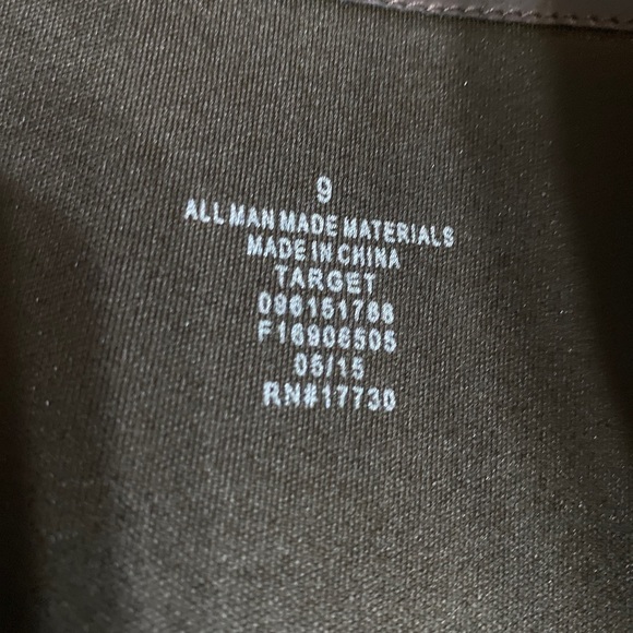 WOMENS Boots 9 Brown Tall Riding zipper winter EUC. - Picture 5 of 7